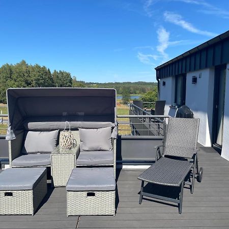 #Neu L Seeblick L Netflix L Boxspring L Nespresso L E-Tuer L Terrasse L 82M2 Ulmen Esterno foto